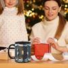 Black Vintage Drum Mug 11 Oz Funny Drummer Gift for Music Lovers Sturdy Coffee Cup for Home Office Tea Hot