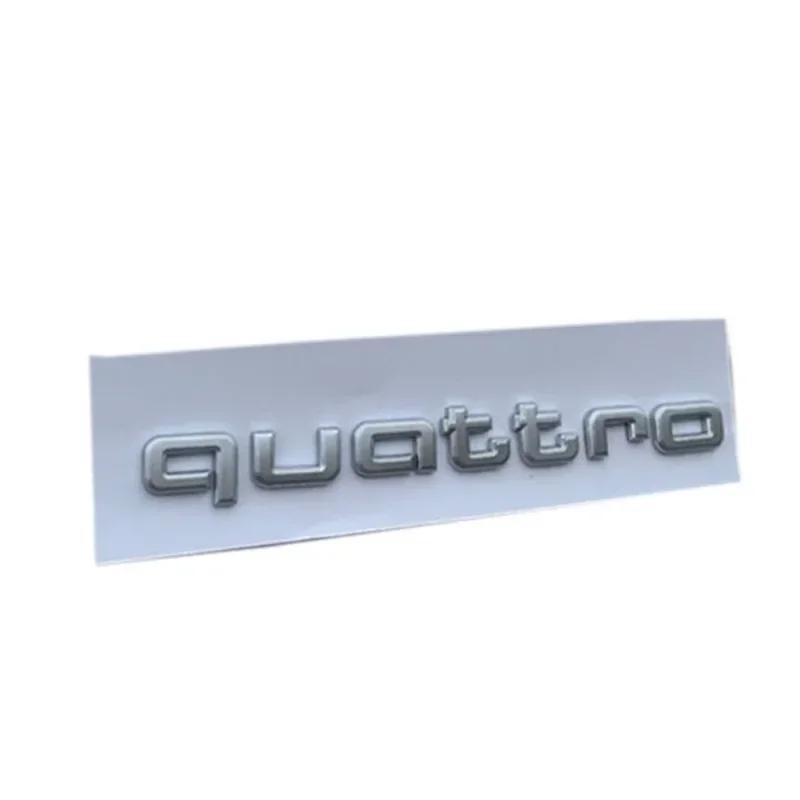 for q2 ABS Car Rear Trunk Sticker Emblem Tail Badge Decals 35 55 50 Quattro Logo A1 A3 A5 A6 A7 A8 Q3 Q4 Q5 S7 A4L Accessories
