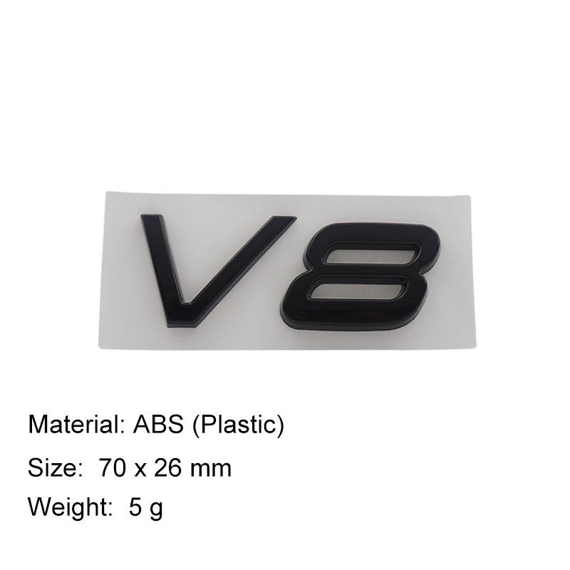 3D Премиум T3 T4 T5 T6 T8 V8 AWD для автомобиля Капот двигателя Крыло багажник Хвост Задняя наклейка Эмблема Значок Стикер