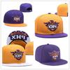 Унисекс бейсболка Phoenix Suns Корейский стиль Вышивка NY Широкие поля Защита от солнца Дышащий Хлопок Полиэстер