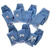 Children's Denim Pants Spring and Autumn Girls Flared Casual Long Pants