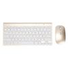 Keyboard Mouse Combo Wireless 2.4G USB Ultraslim Portable Ergonomic Wearproof Keyboard and Mouse