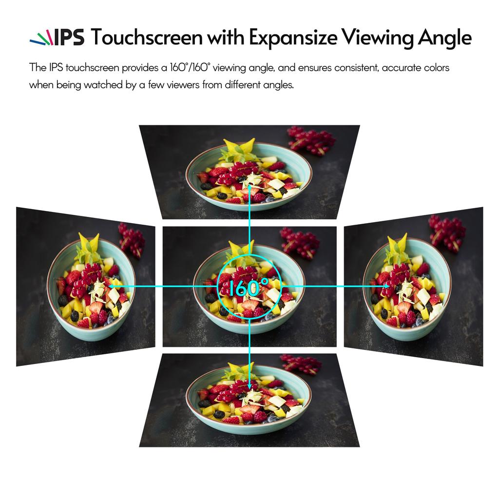 Godox GM55 5,5-дюймовый сенсорный экран IPS Накамерный монитор 4K HDMI-выход Широкий угол обзора 160 градусов 3D LUT