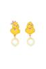 Серьги с мотивом цыпленка SAMA1527 XY [Anna Sui]
