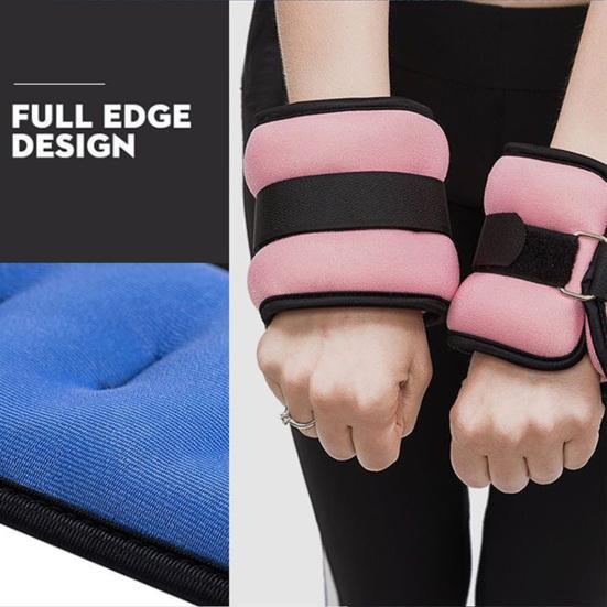 1 пара утяжеляющих мешочков с песком, регулируемый носимый утяжеленный браслет для мужчин и женщин, для танцев, бега, тренировок, лодыжек, запястий, утяжелители, браслет