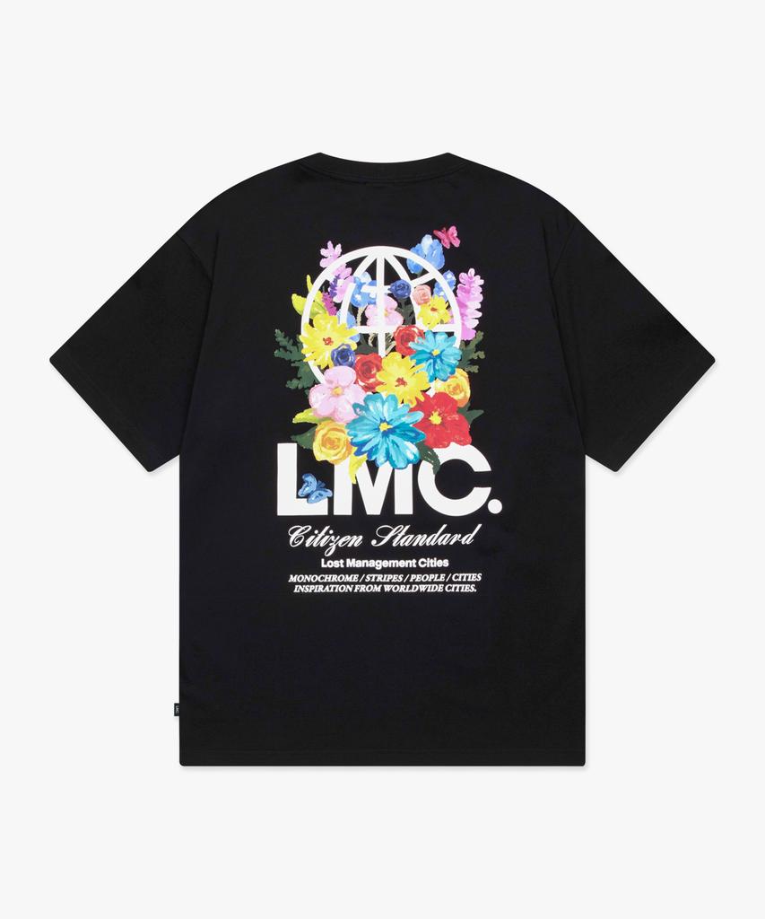 LMC Цветочный Сад Футболка Черная