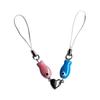 Bag Charm Magnetic Matching Keychain Heart Strap Couples Keychain Fish-Shaped Keyring  Jewelry Gift