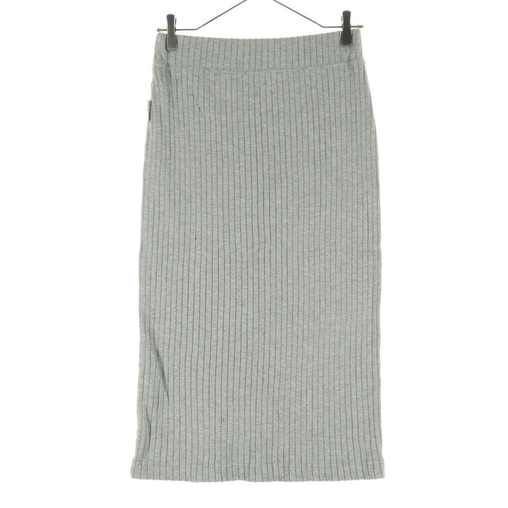 HYSTERIC GLAMOUR Mimole Length Tight Skirt F Light Gray Women Used