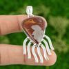 Daughters Day Sale 925 Silver Pear Natural Noreena Jasper Wife Pendant Jewelry