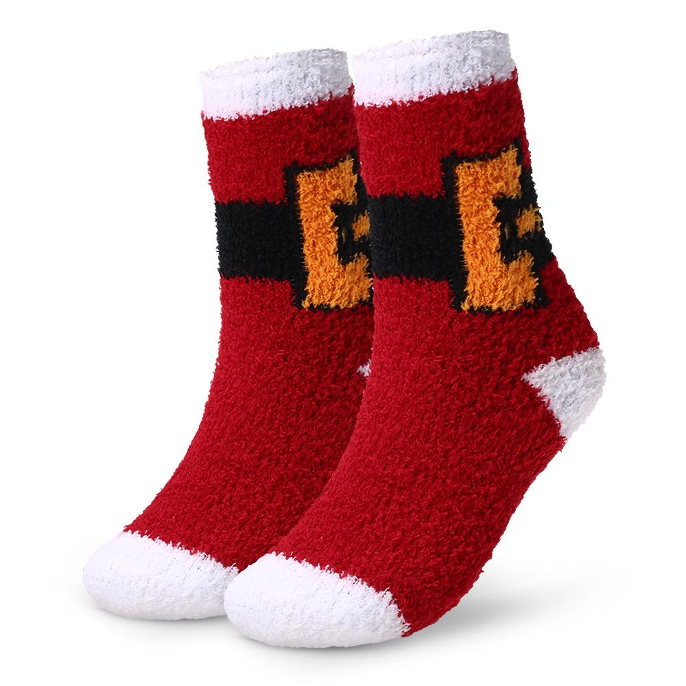 Теплые Взрослые Носки Узорные Рождественские Праздничные Носки Впитывающие Уютные Зимние