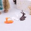 Miniature Dollhouse Deer Statue Elk Ornaments Dollhouse Decoration Accessories