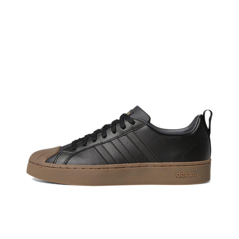 adidas Neo Streetcheck Удобные Прочные Низкие Кеды для Скейтбординга Мужские Кроссовки Черные Коричневые GZ3982