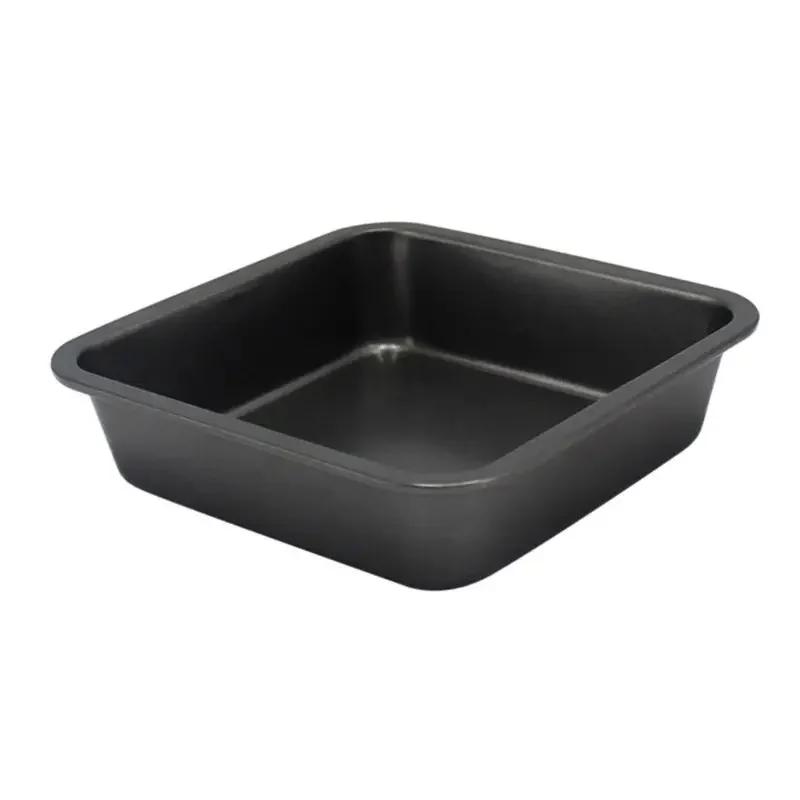 9inch Non Stick Square Cake Pan Cheese Cookie Bread Pizza Baking Tray Bakeware Tool Rectangle Cake Pans