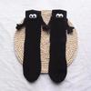 1pair Socks Magnetic Holding Hands Socks Funny Couple Socks Friendship Socks Gifts for Couple, Boyfriend, Best Friends