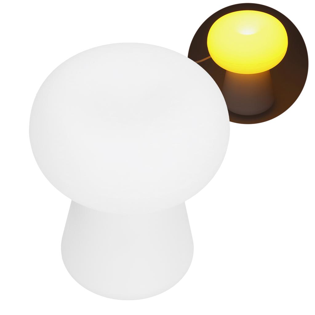 Night Light 3W Mushroom Shape Sensor Lamp USB Powered Desktop Light for Indoor Living Room