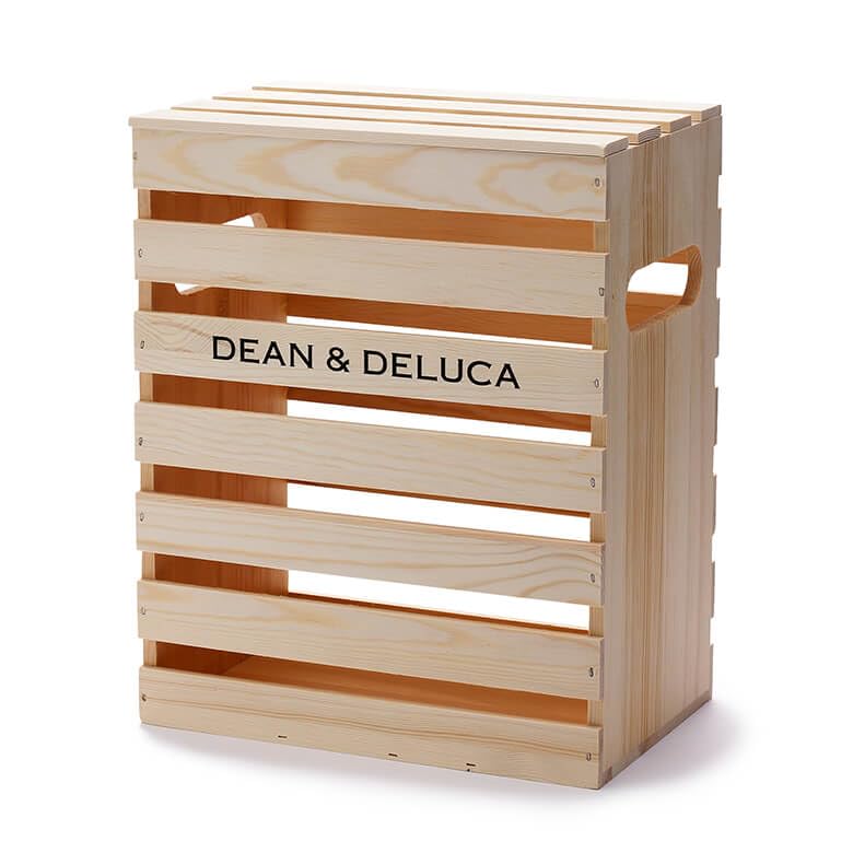 DEAN DELUCA Wine Wood Crate Box &