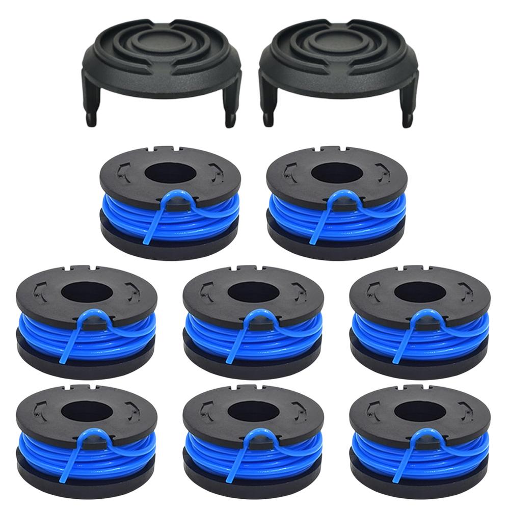 Garden Maintenance 10pcs 2pcs 12pcs Replacement Trimmer Spool Gardening 1.65mm Diameter Easy Installation Design