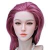 100% Silicone Head Standard Wig Suitable for 130-180CM Sex Doll Body 2 Connection Methods GJ-ZP005