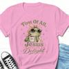 Frog Coffee Retro Tshirt Unisex Unisex First Of All Jesus Thinks Im A Delight Jesus Tshirts Funny Animal Christianity Tshirts