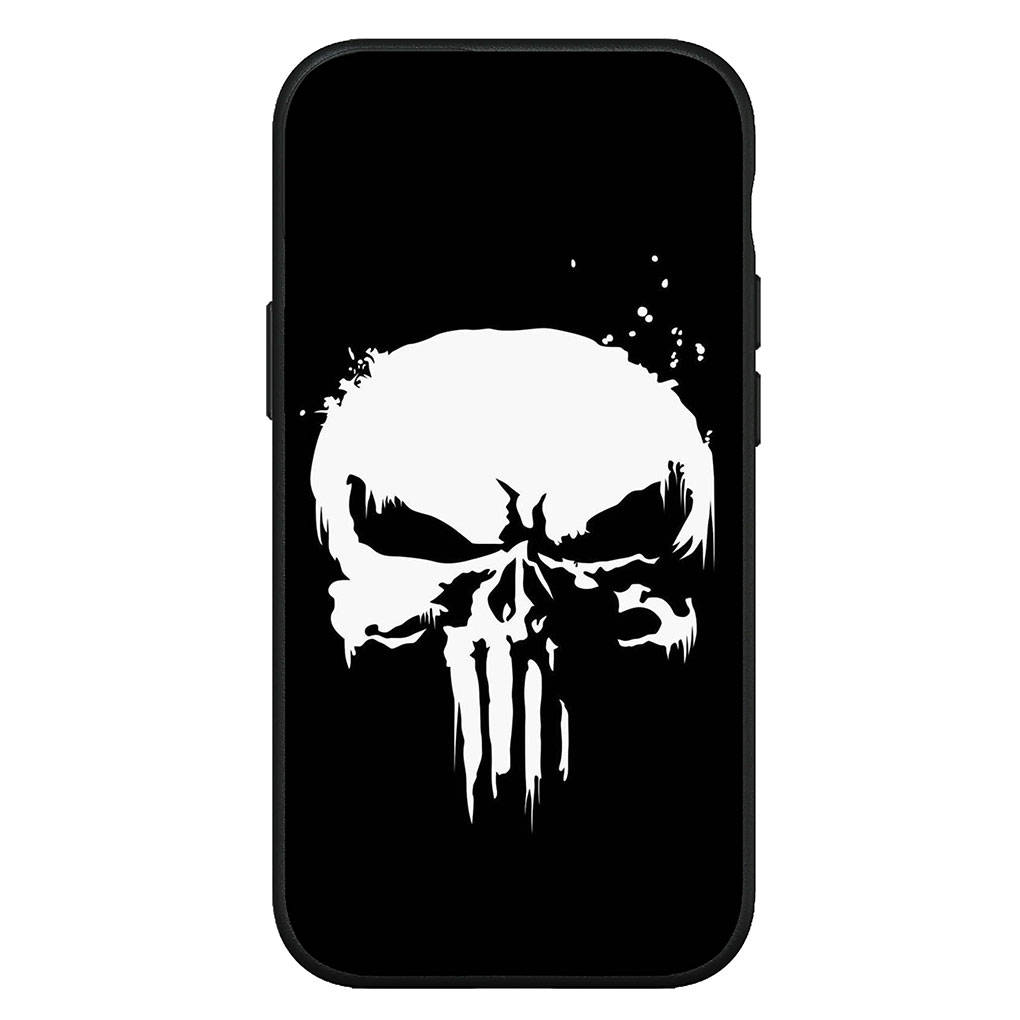 Для iPhone 16 15 X XR Samsung Galaxy S24 S23 Plus Xiaomi Redmi Note 13 12 11 Pro Max 9 10 14 OPPO Huawei Чехол Marvel Punishers Skull Phone Case