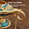 European Imitation Classical Handicraft Decoration Creative Decor Props Wishing Lamp Gift Metal Trumpet Aladdin Magic Lamps