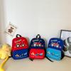 Adorable Cartoon Car Backpack For Boys And Girls Lightweight Oxford Cloth Design For Kindergarten