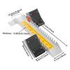 Профессиональные регулируемые стартовые колодки для бега по дорожке - 6 углов наклона, противоскользящие педали, алюминиевый сплав для тренировок в спринте