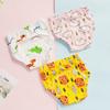 4pc/Lot Baby Cotton Training Pants Panties Cloth Diapers Reusable Toolder Nappies Diaper Baby Underwear