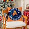 Science Fiction Entertainment Film SStar Trek Pillow Case Silky Short Plush With Invisible Zipper Dustproof Sofa Cushion Cover