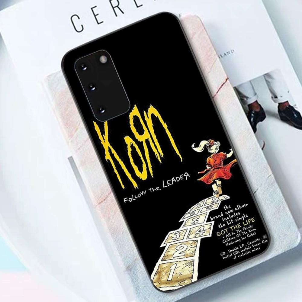 Чехол для телефона K-korn-Rock Band для Samsung S 9 10 20 21 22 23 30 23 24 Plus Lite Ultra FE S10lite Fundas