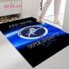 Millwall F.C. logo Poster Carpet Rug for Living Room Bedroom Home Sofa Decoration,Kids play Nonslip Floor Mat