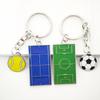 Креативный брелок-подвеска в виде футбольного и баскетбольного мяча - Идеальный сувенир для фаната или аксессуар для ключей автомобиля