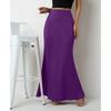 Women's Spring New Fashion Simple Long Skirt