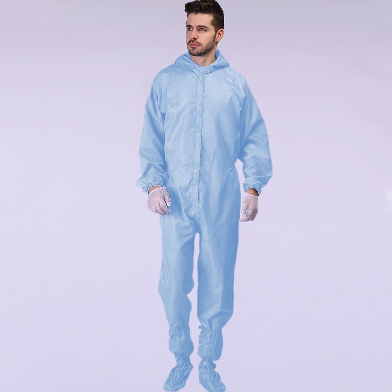 Мужской и женский маслостойкий одноразовый защитный комбинезон с защитой от брызг, водонепроницаемая спецодежда