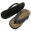 Сандалии Setta Tire Sole Crow Bamboo Cushion Thong Сделано в Японии Полосатый LL [Edoten]