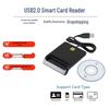USB 2.0 Smart Card Reader for ATM, CAC, SIM, DNI, IC Tax Filing