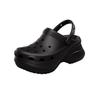 Сандалии Crocs Classic Bay Clog Черные 23 см [CROCS] Женские