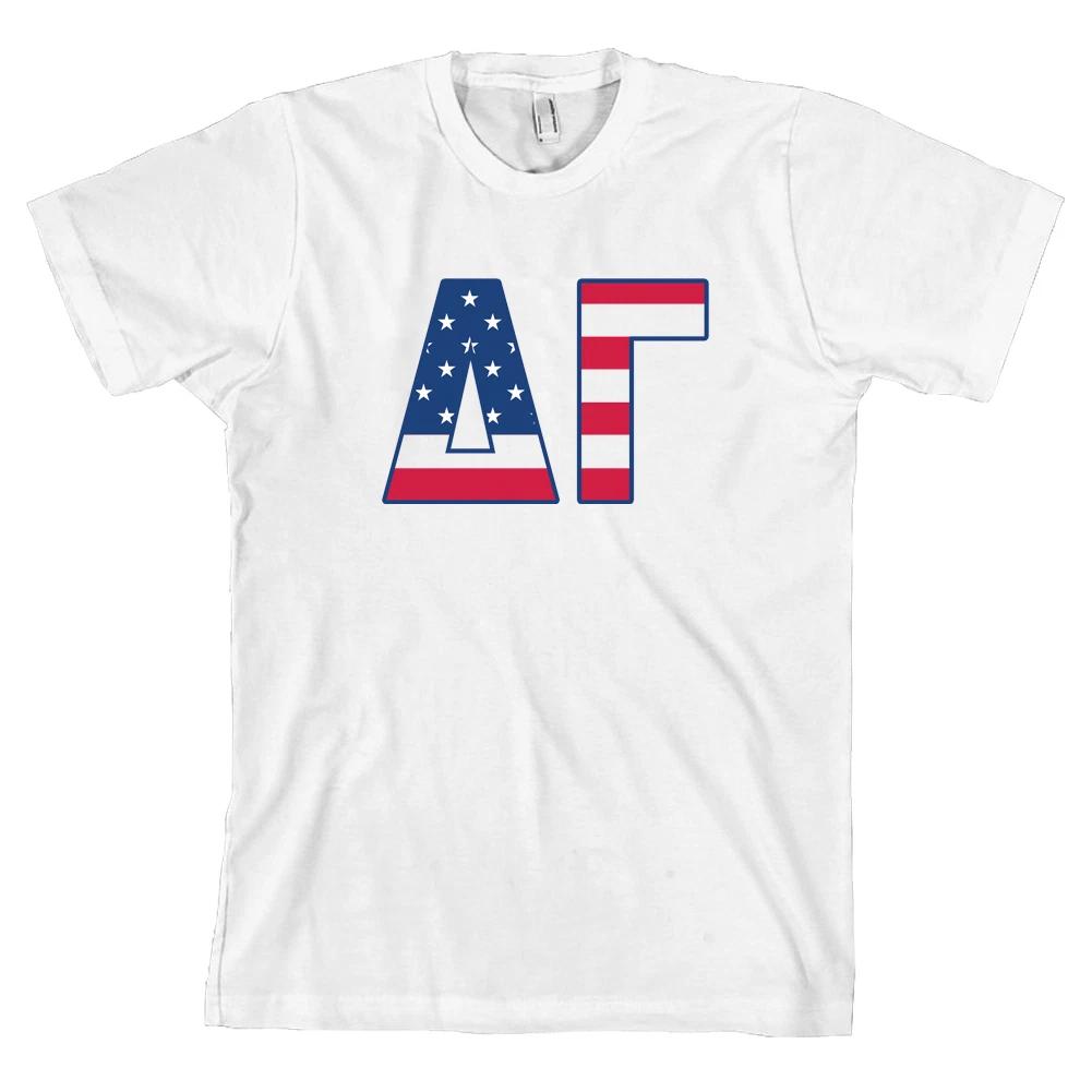 Delta Gamma Bella + Canvas T Shirt DG Sorority USA Letters *ALL SIZES*