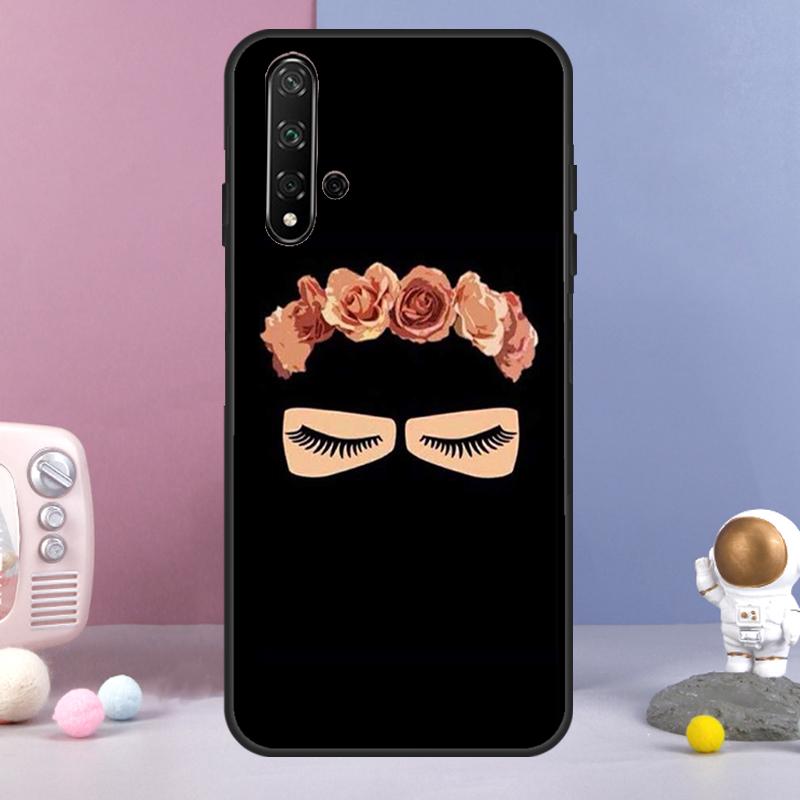 Исламский арабский хиджаб Девушка Для Huawei Nova Y60 Y61 Y70 Y72 Y73 Y90 Y91 9 10 SE 7i 8i 11i 12i P30 P40 Lite P60 Pro Чехол