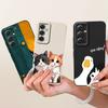 Чехол для Samsung Galaxy S25 Plus SM-S936B Милый Кот Утка Мультяшная Обложка Мягкий ТПУ Чехол для Телефона Для Samsung S25 Ultra S 25 S25+ Fundas
