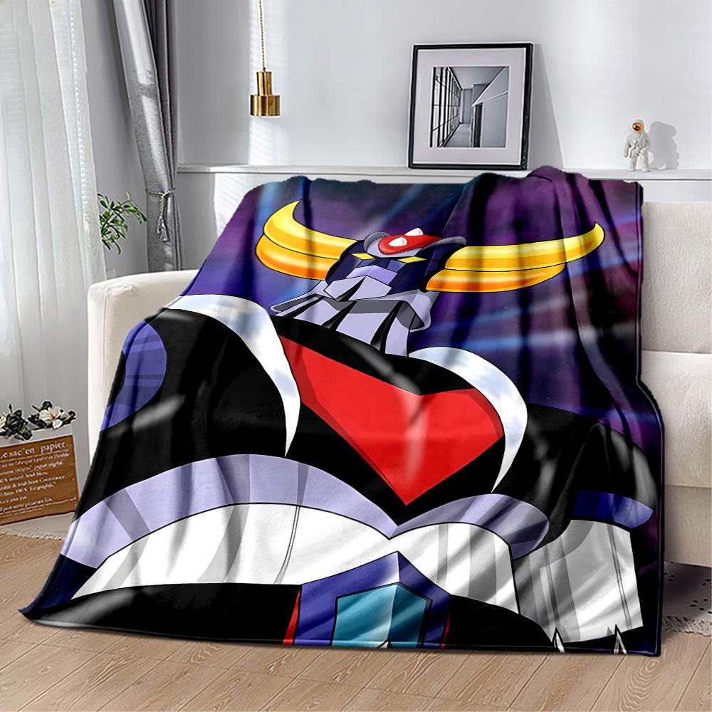 Robotic Beast In Action Flannel Blanket-Soft and Suitable for Sofas,Beds,Offices,Travel,All Seasons,Great Gift for Holidays and Birthdays.