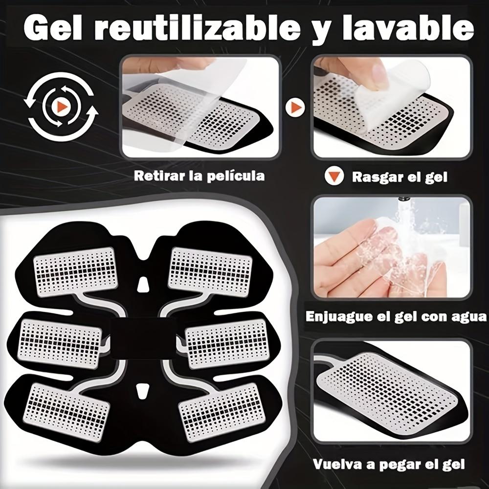 EMS Пояс для стимуляции мышц Электрический стимулятор пресса Тренажер EMS Абдоминальный тренажер Тонизирующие пояса Рука Нога Спина Фитнес Массажер