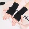Warm Cotton Half-Finger Gloves for Men and Women - Perfect for Writing and Gaming