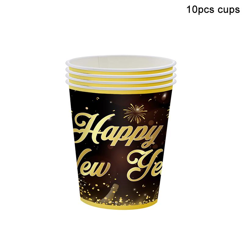 Новый год 2024 Цифровые фольгированные шары С Новым годом Канун Нового года Вечеринка Сувениры Принадлежности Гирлянда Фотобутафория Рождественские украшения Навидад