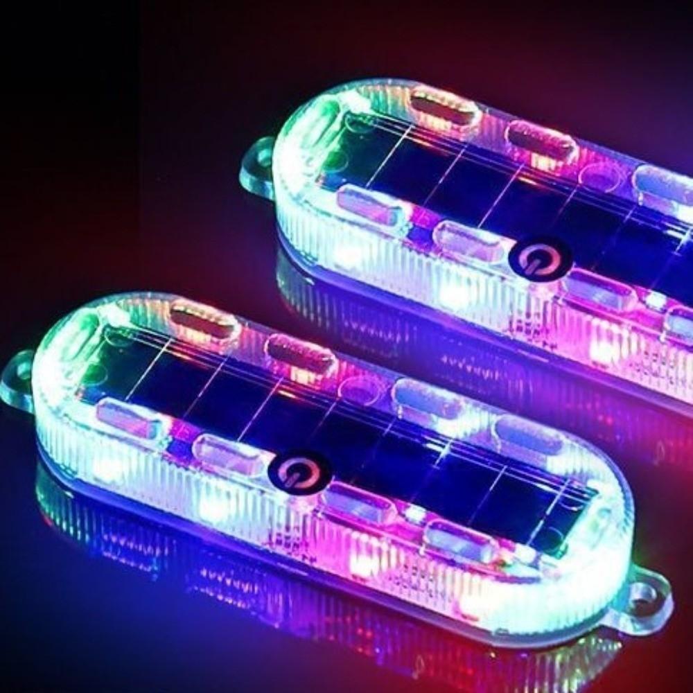 Solar Charging Solar Warning Light Waterproof Design Anti-rear Collision Light  Emergency Warning