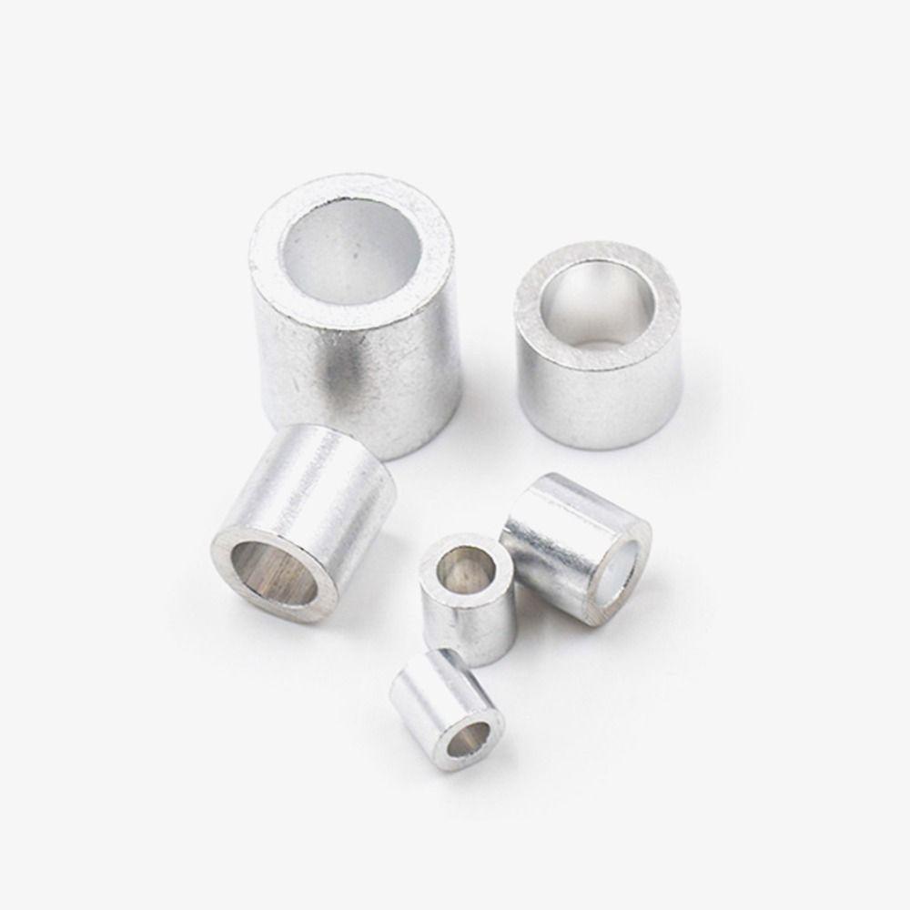 10-50Pcs M1 To M12 Cable Clip Round Single Hole Wire Ferrules Durable Crimp Sleeve Steel Wire Rope