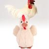 Plush Cartoon Chicken Toy Doll Room Decoration Children Festivals Gift Pp Cotton