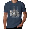 Skull Bottle TShirt Basic All Season Solid TShirt
