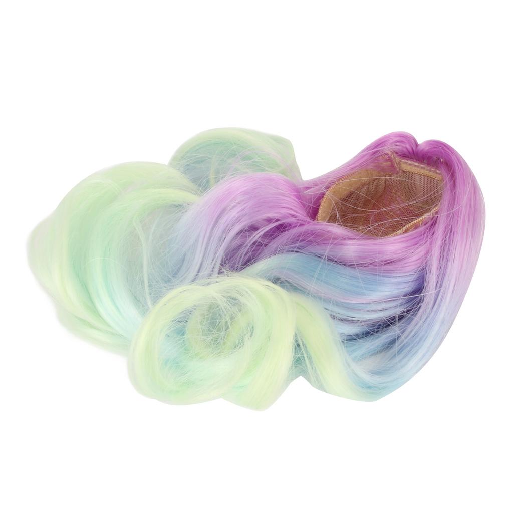 1 6 Шарнирная кукла парик имитация кожи головы мягкий высокотемпературный шелк кукла замена волос парик для головы 15,5-17 см