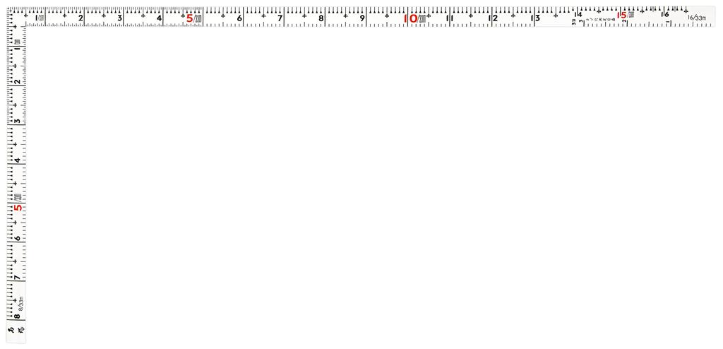 Shinwa Sokutei Curved Length Same Thickness Front and Back Sides Same Masterpiece White 1 Shaku 6 Sun 11103